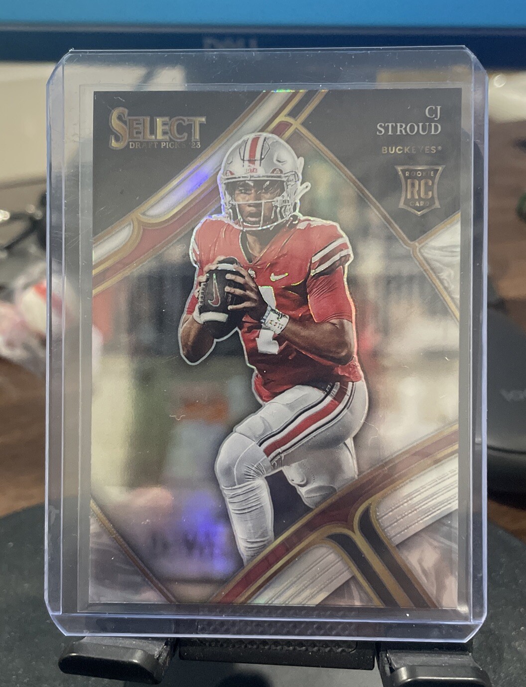 2023 Panini Select Draft Picks CJ Stroud Silver Prizm Rookie Card #102 Texans RC