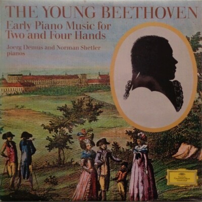 Beethoven The Young Beethoven - Early Piano Music for 2 and 4 Hands Vinyl LP