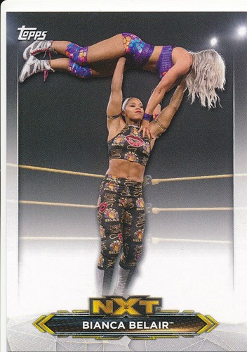 NXT-5 BIANCA BELAIR 2020 Topps WWE NXT ROSTER CARD DIVA