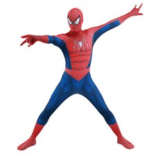 Upgraded Toby Spider-Man Jumpsuit Spiderman Cosplay Suit Costume Halloween Adult