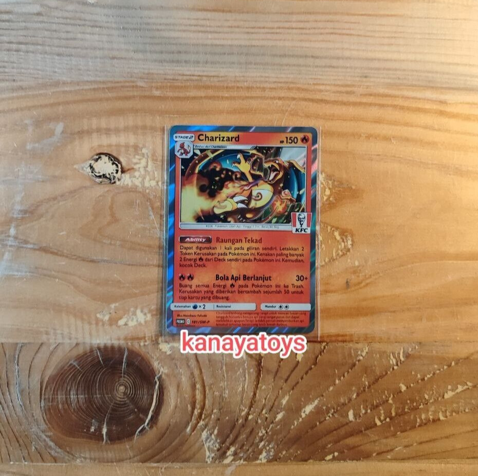 Pokemon KFC PROMO Complete Set 8 Pikachu Charizard Mewtwo Eevee Indonesia 2020