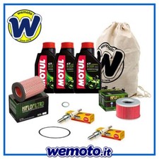 Kit tagliando Olio MOTUL 5100 filtri candele per Moto Honda CX 500 1979 - 1982