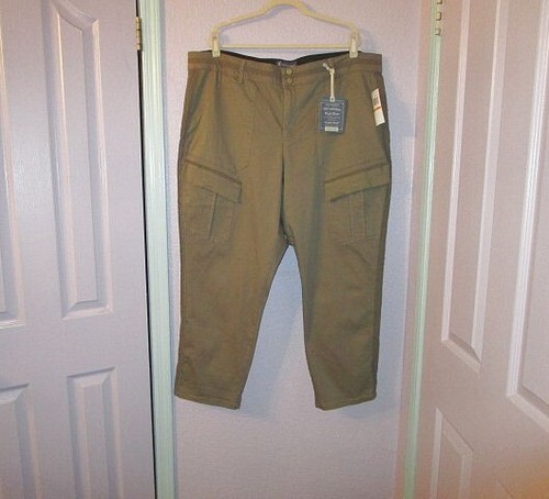 Neu mit Etikett Democracy AB Solution Cargo Hose Größe 24 W HOHER BUND 6 Taschen STRETCH - Bild 2 von 12