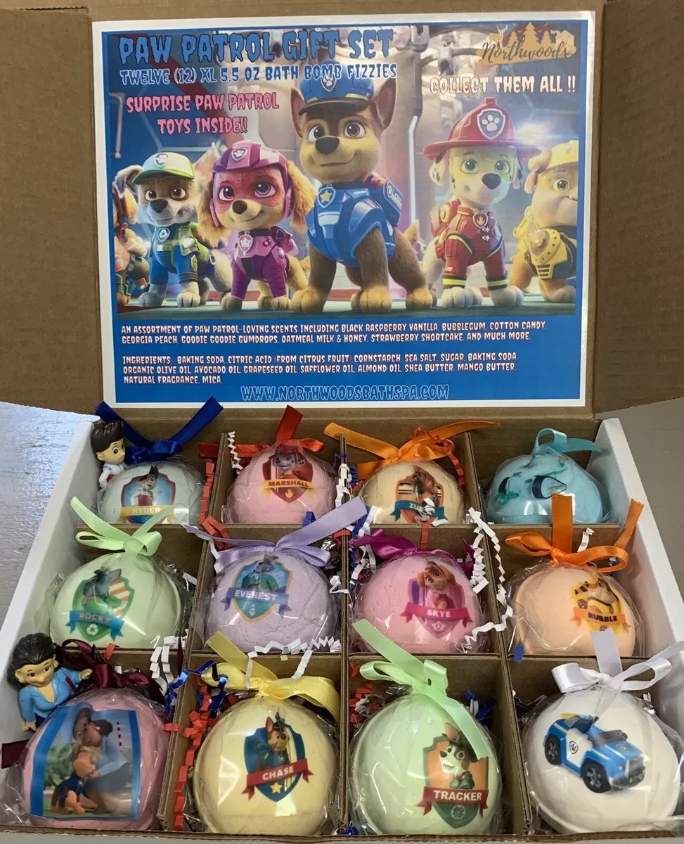 Buy wholesale Paw Patrol Box 12 bath bombs