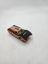 VINTAGE AURORA T-JET SLOT CAR 3 ORANGE  BLACK RUNS GREAT SERVICED WOW