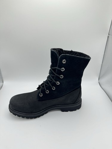 Timberland Authentic Black Mid Warm Lined Waterproof Boot Womens Size UK 4.5 - Picture 7 of 12