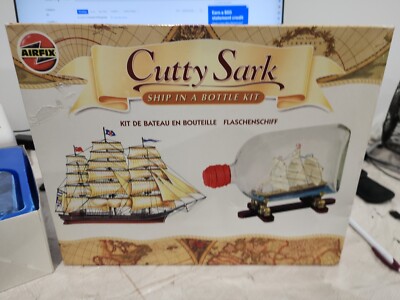NEW VINTAGE AIRFIX Cutty Sark Ship In A Bottle Kit (G132)