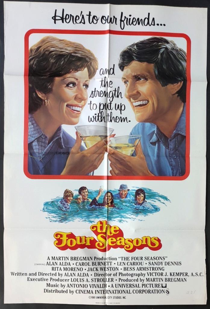 The Four Seasons Alan Alda Carol Original Us 30x40 Movie