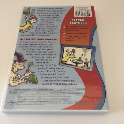 Dr. Seuss - Green Eggs and Ham and Other Favorites (DVD, 2003