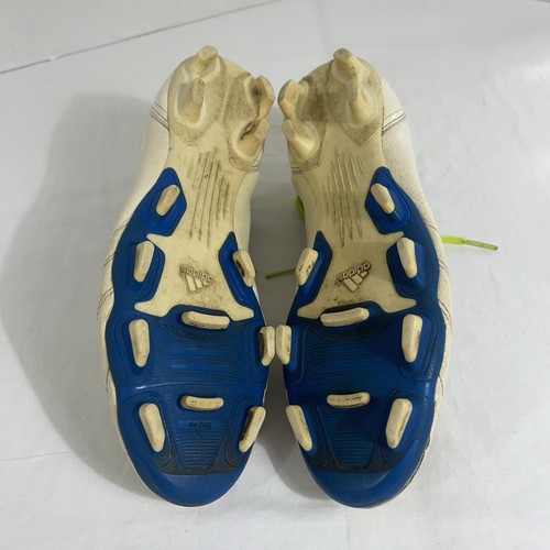 Adidas Scarpe da Calcio Uomo 8.5 F50 G40315 2011 Bianco Verde Blu - Foto 14 di 14