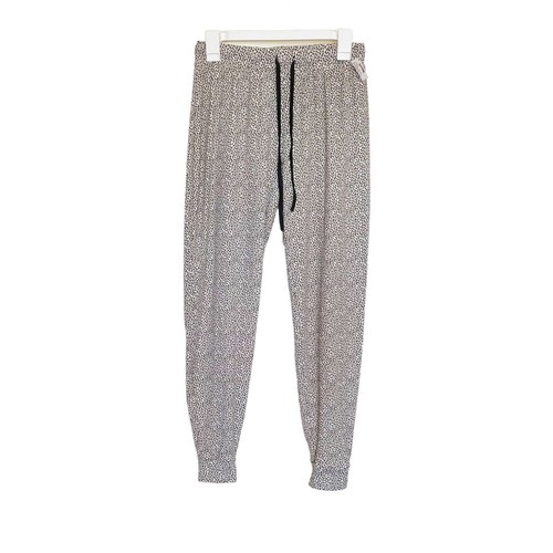 Rae Dunn Womens Jogger Pants Loungewear Pajama Animal Cheetah Sleepwear Sz Small - 第 1/12 張圖片