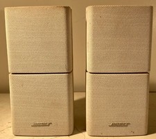 Bose Double Cube Lifestyle Mini Speakers Pair White