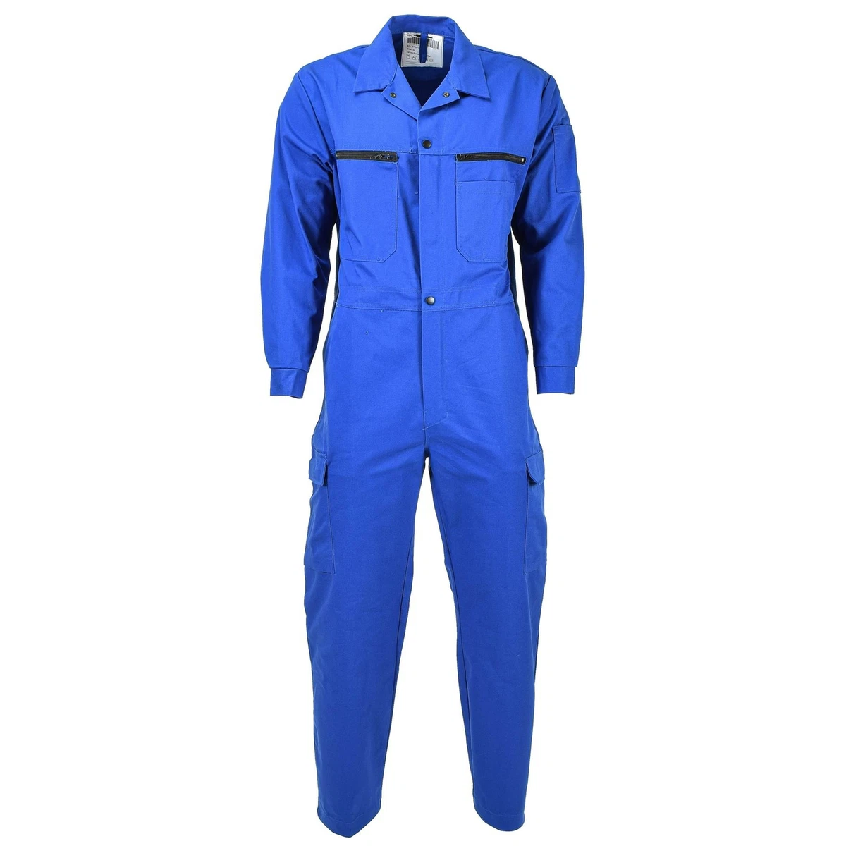 Genuine Dutch Army Coverall Jumpsuit Blue Boilersuit Protective Work Gear  NEW