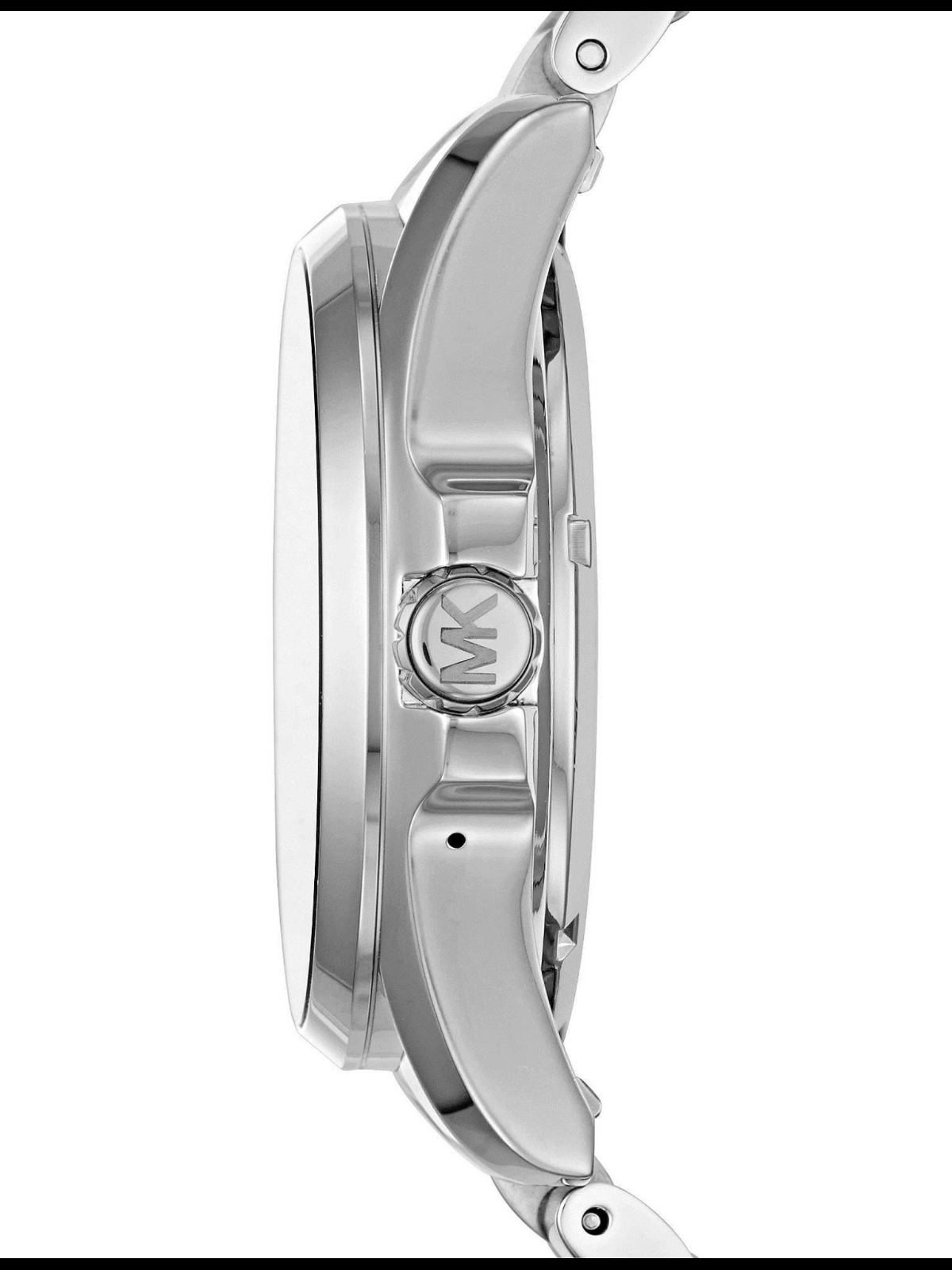 michael kors access unisex 45mm silvertone bradshaw touchscreen smart watch