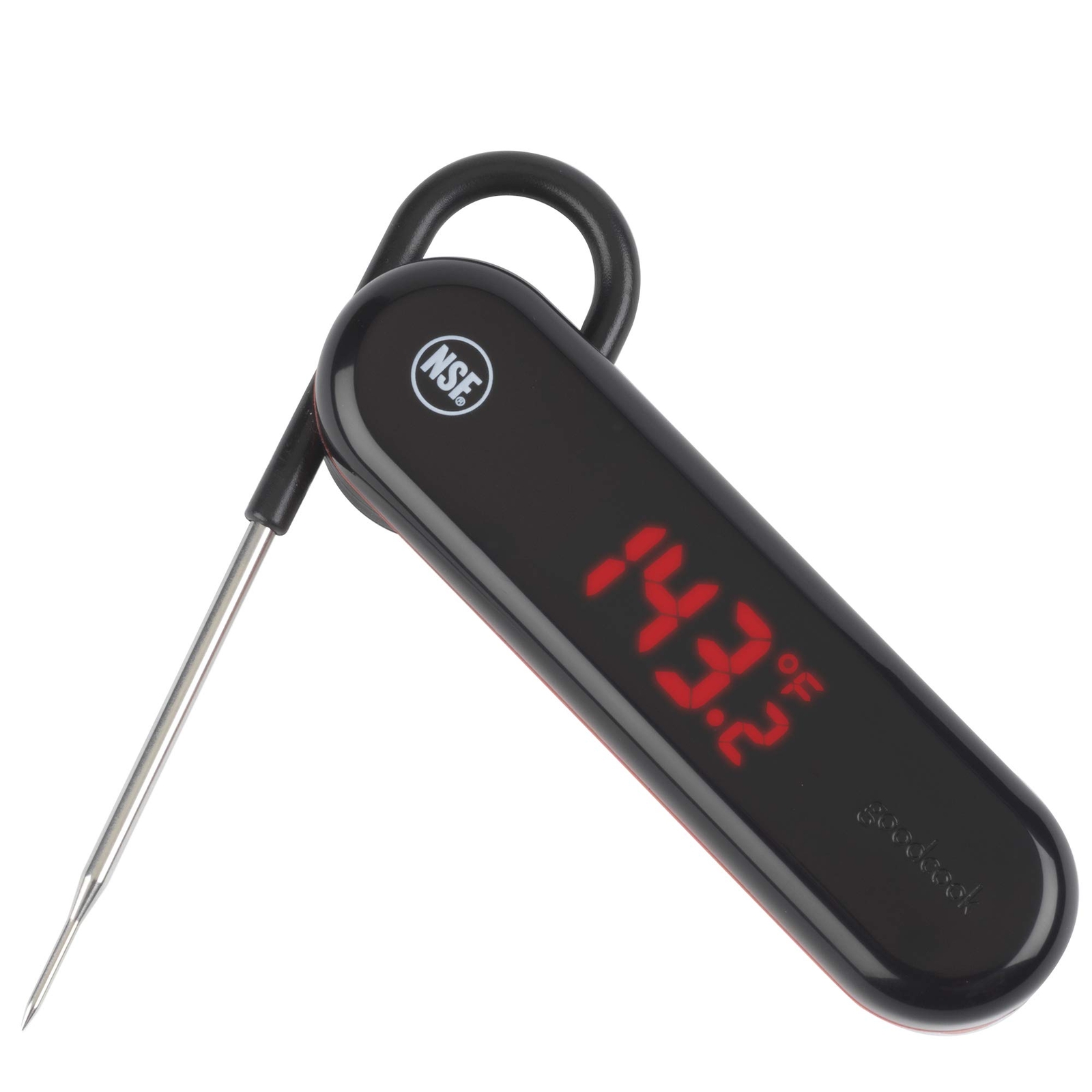 Digital Kitchen Meat Instant Read Thermometer, Cooking Food Candy BBQ With Ba...