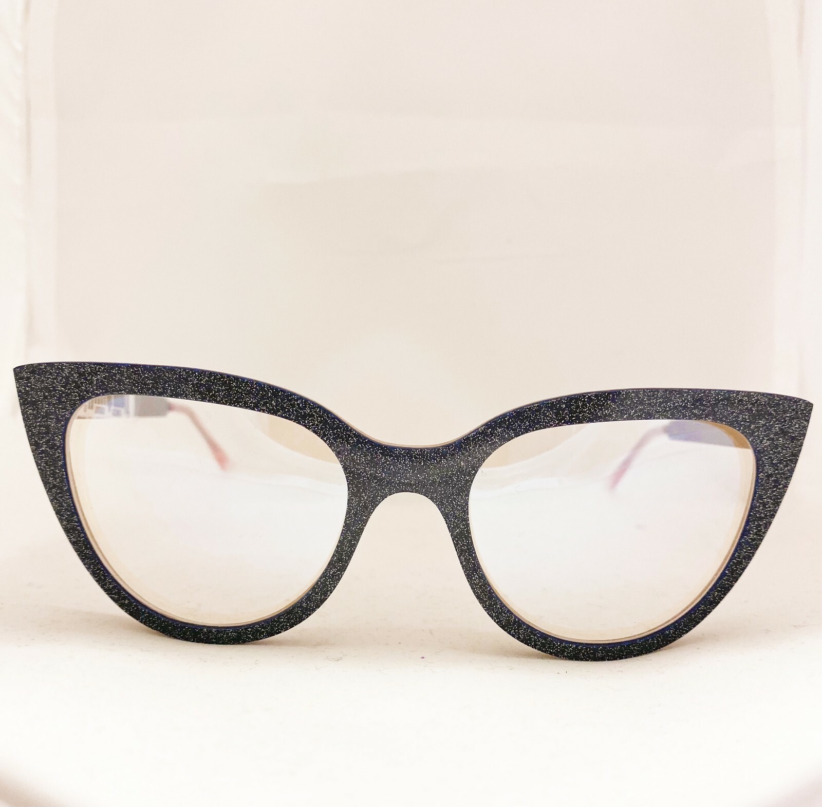NUOVO OCCHIALE DA VISTA NINA MUR MOD: 0084 RAFAELA COL: ARGENTO GLITTER -  Shopping.com
