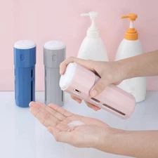 3-in-1 Travel pump bottle. | Shampoo, Lotion,Conditioner