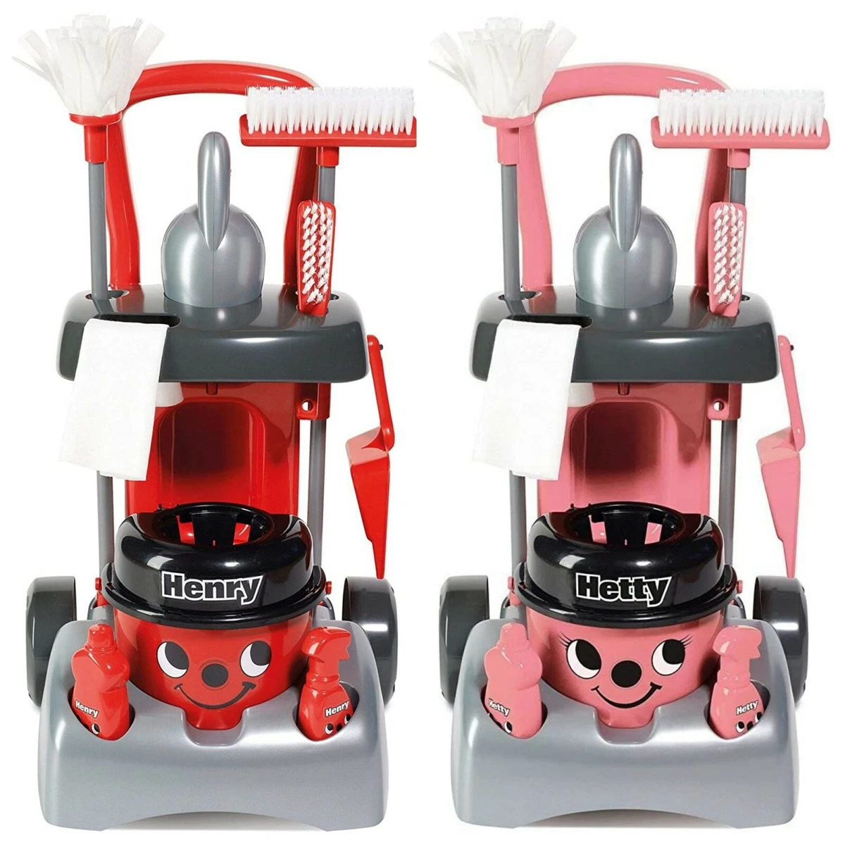 Children s Cleaning Trolley Toy Set Gift for Kids Housekeeping