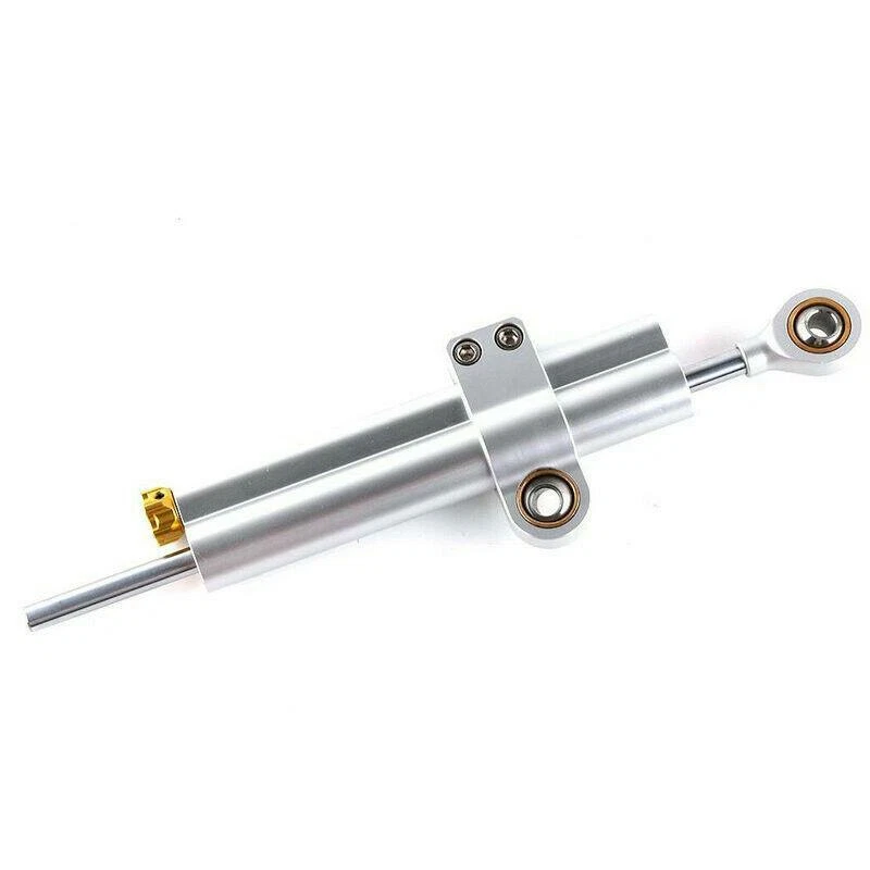 Amortiguador de dirección de montaje superior de aluminio CNC Motorcross soporte de barra estabilizadora lineal Foto 2 de 4