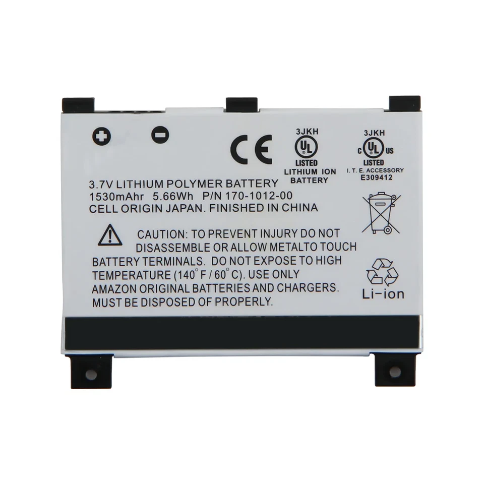 New Battery For Amazon Kindle 2 DX D00511 D00611 D00701 D00801 170-1012-00 REV.C - Image 2 of 4