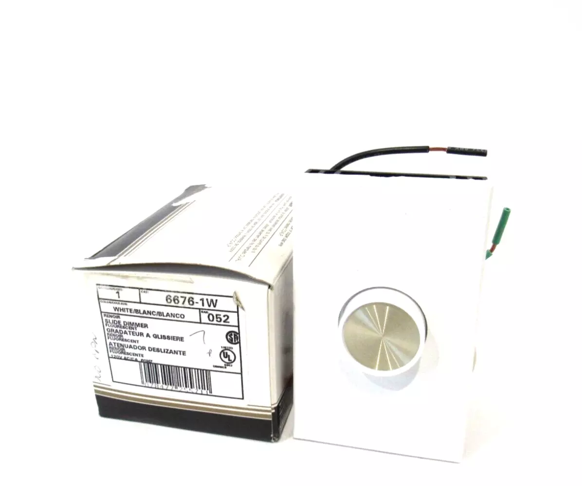 NEW LEVITON 6676 1W FLUORESCENT DIMMER 66761W