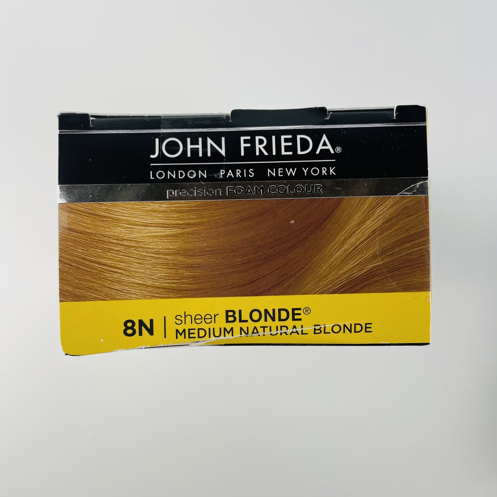 John Frieda Precision Foam Hair Colour, Medium Natural Blonde 8N, 2 Pack
