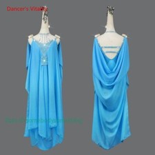 Women Latin Dance Costume Costume for High Dance Performance Competition