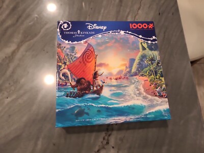 Thomas Kinkade Studios Disney Moana 1000 Puzzle New Ceaco | eBay