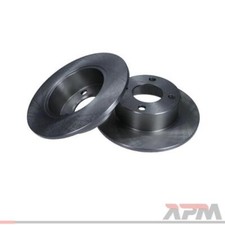 2x Maxgear 19-0685 Bremsscheibe Hinten für Audi 8G7 80 8C2 8C5 89 8B3 100 90