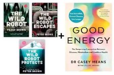 The Wild Robot Series 3 Book set  Good Energy, Paperback