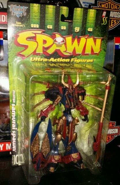McFarlane Spawn Series 10 MANGA SAMURAI SPAWN Ultra Action Robot Figure | eBay