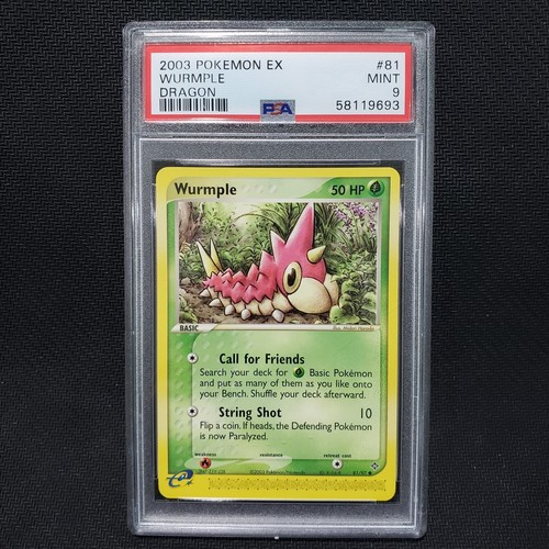 Wurmple graded PSA 9 for sale on eBay