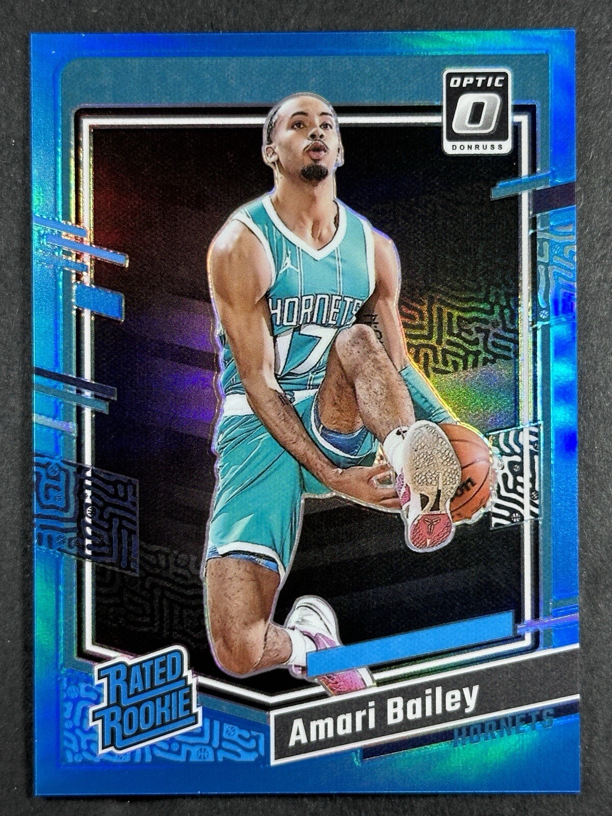 2023-24 Donruss Optic Amari Bailey Rated Rookie  Aqua Prizm /249 RC