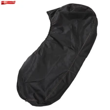 Black Boat Full Outboard Engine Cover Waterproof 600D Fit For 6 HP - 225HP Motor
