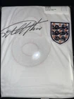 Icons.com Sir Geoff Hurst Autograph England National Soccer Legend Jersey COA