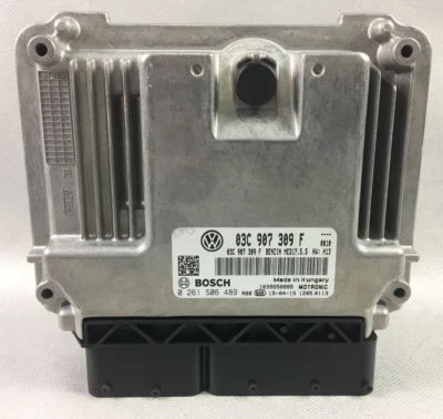   Original VW Golf 6 Motorsteuergerät Motor BOSCH  03C907309F 0261S06489 - Bild 1 von 3
