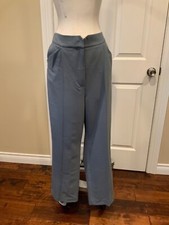 Rebecca Taylor Light “Sage" Straight Leg Dress Pants, Size 16 (US), NWT!