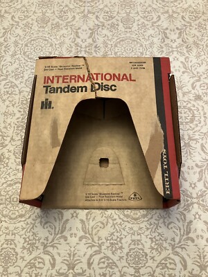 1/16 International tandem disk, box only