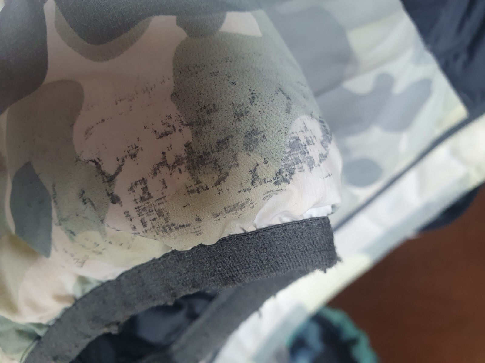 Mens North Face La Paz Jacket Macrofleck Camo Grey Medium Rare Free UK Delivery image 5