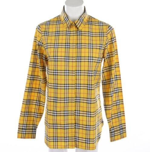 Burberry Bluse Top Hemd Mehrfarbig Kariert Plaid Checkered Gr. 36 UK 10 - 第 1/4 張圖片