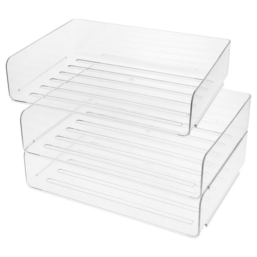 File Rack Storage Box Work Office Desk Paper Organizer for Papers
