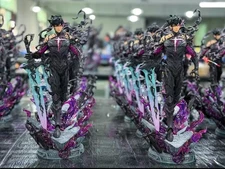 MASK Studio Solo Leveling Jin Woo Model in stock PU 1/4 Scale Shadow King H59cm