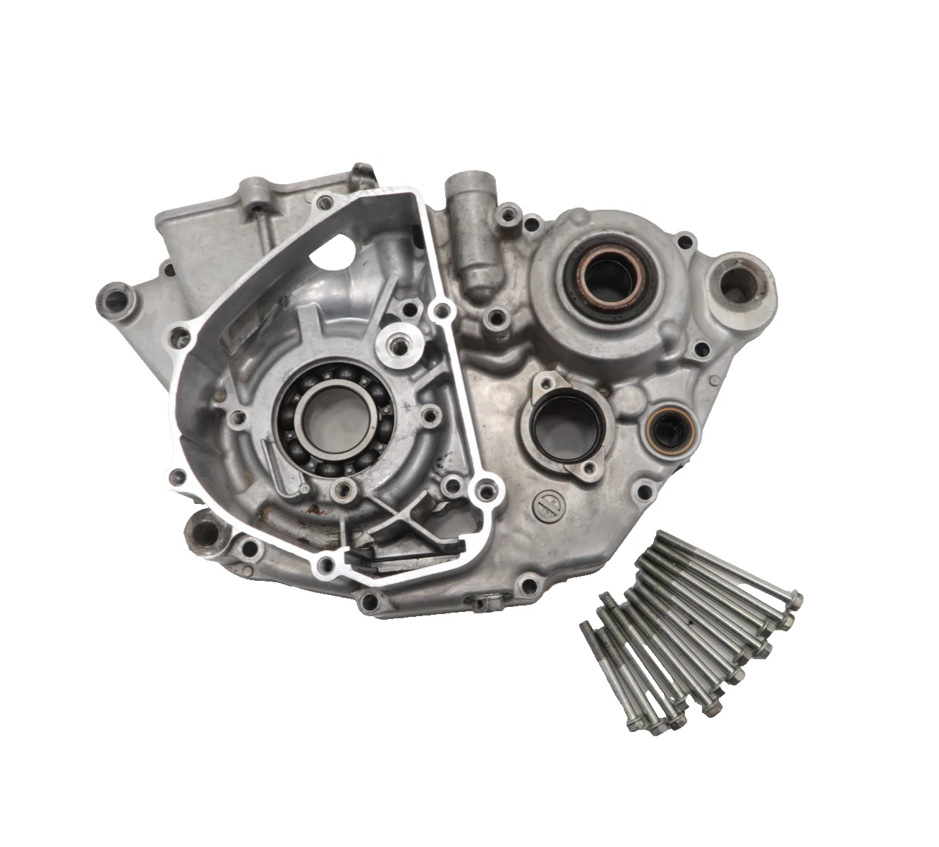 Kawasaki KX250F - Stock Left Side Crank Case Half Bottom End - 2018 KX250 OEM