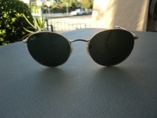 Ray-Ban 3447 Round Metal 001 Sunglasses Full Rim Lightweight Classic 53-21-145