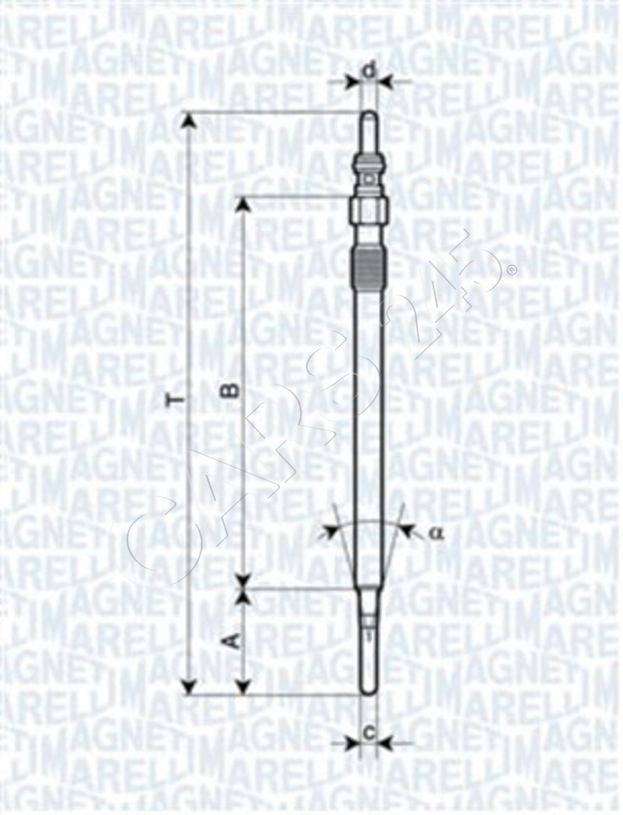 Glow Plug Fits MITSUBISHI SMART Colt VI Forfour Hatchback MN960270