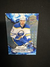 2021-22 Upper Deck Ice Premieres Blue 48/599 Mattias Samuelsson #159 Rookie RC