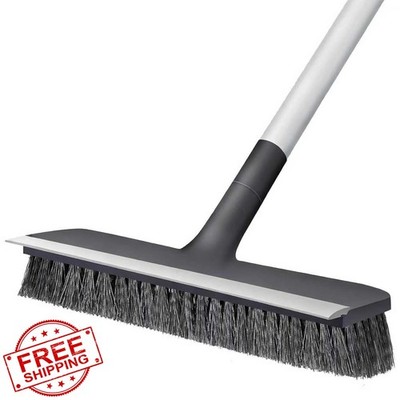 AONEZ Floor Scrub Brush Long Handle Stiff Bristle