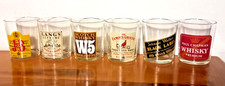 6 Bicchieri Whisky da collezione w5 jb johnnie walker paul chapman famous grouse