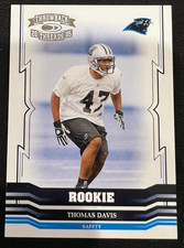 THOMAS DAVIS 2005 Donruss Throwback Threads #154 Rookie Card RC #296/999. rookie card picture