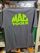 MAC TOOLS Grey Tshirt with Green Lettering. Brand New